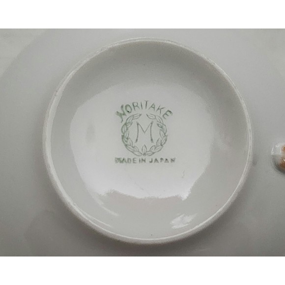 Antique 1921-1924 Noritake Morimura Made in Japan Tea Cup White Cream Floral - Picture 4 of 8